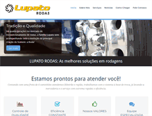 Tablet Screenshot of lupatorodas.com.br